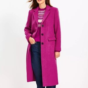 Loft | size xsmall | wool long coat